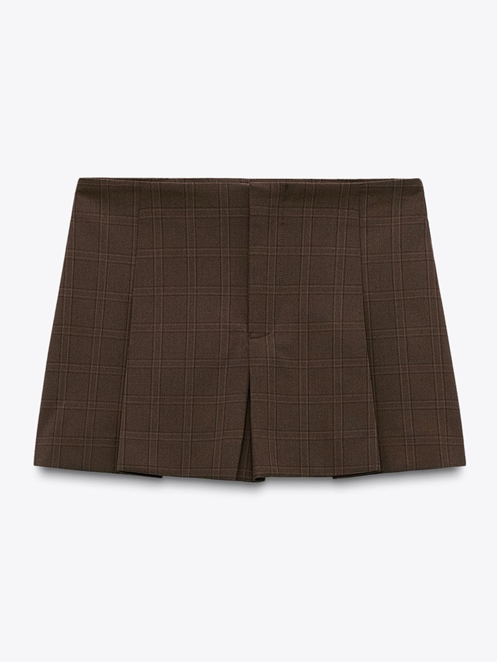 Zara Plaid Skort